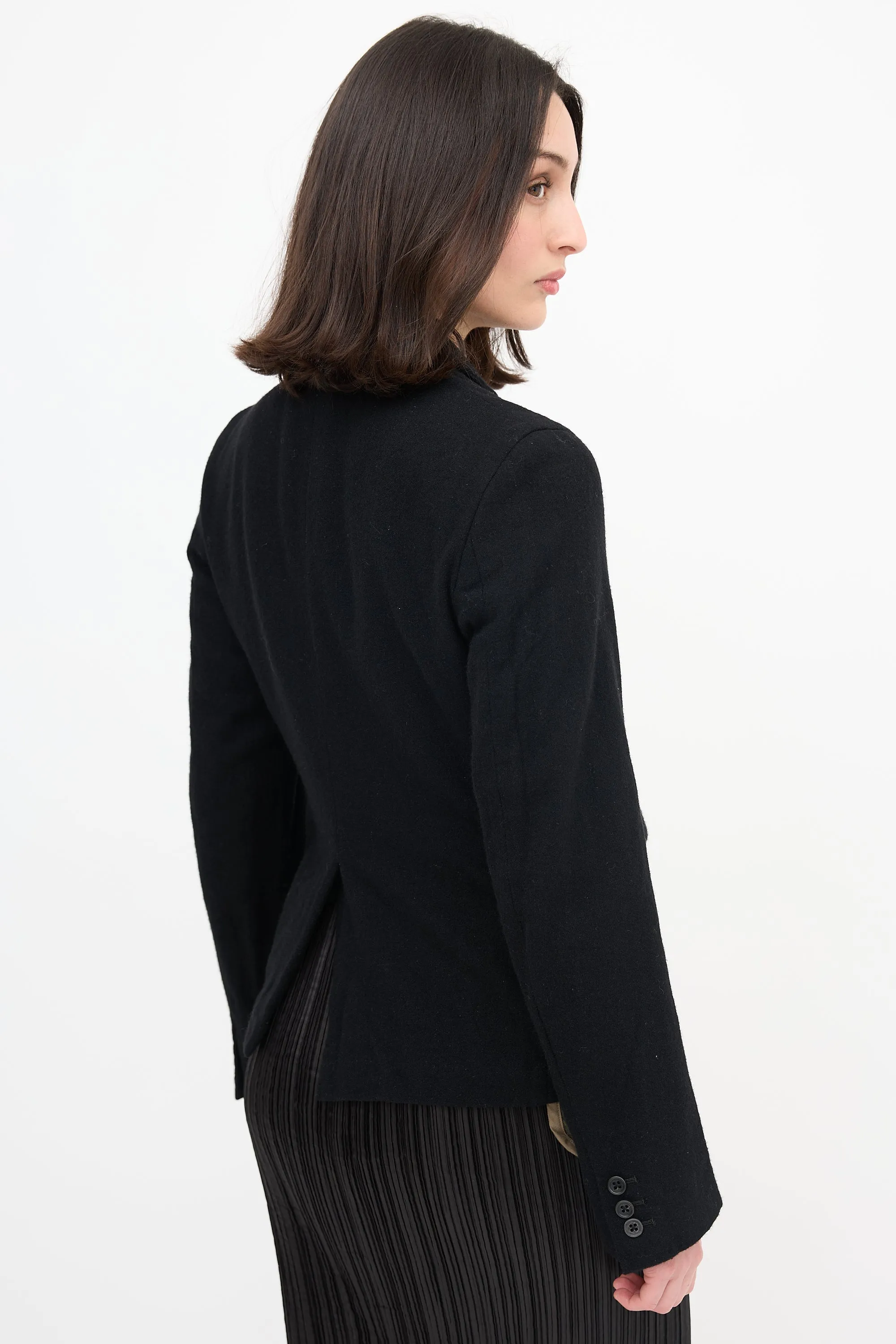 Black FW 2014 Layered Blazer