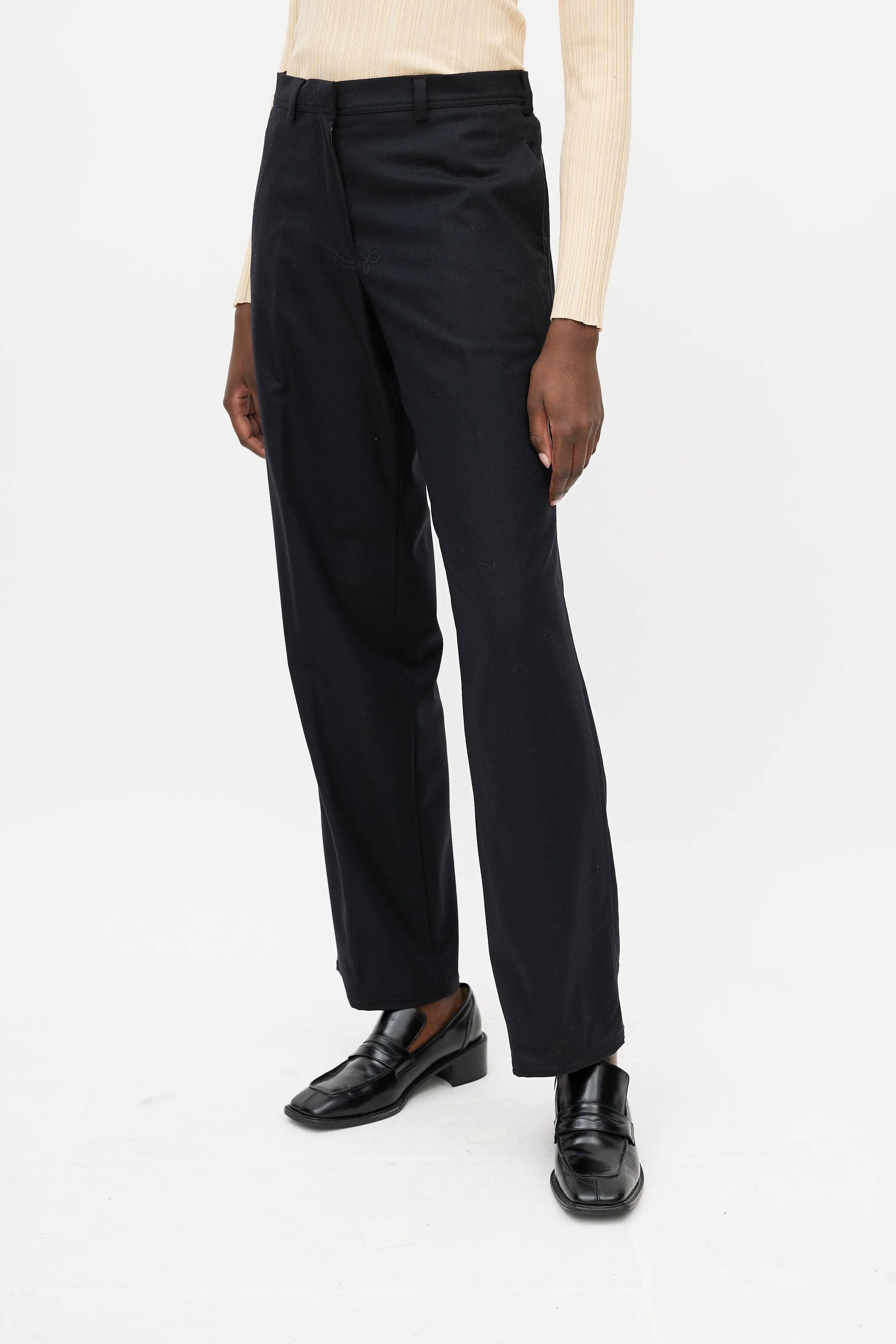 Black Wool Suit