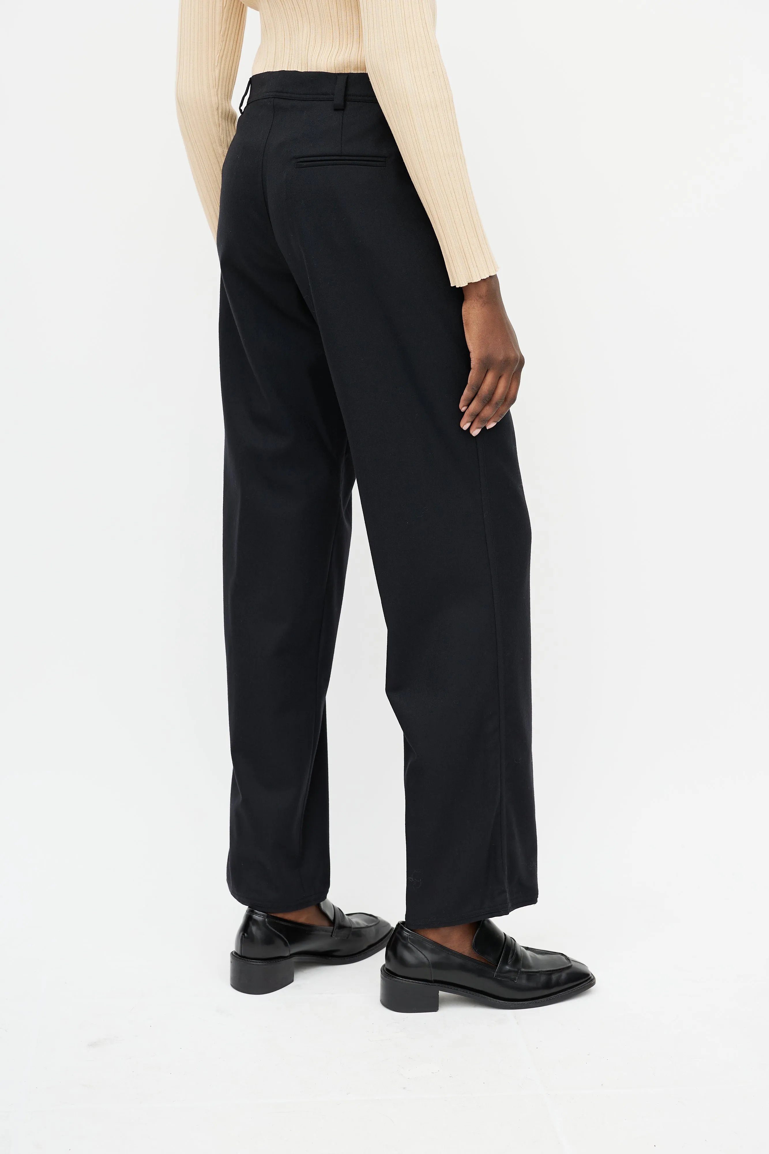 Black Wool Suit