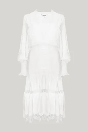 BRANKO DRESS WHITE