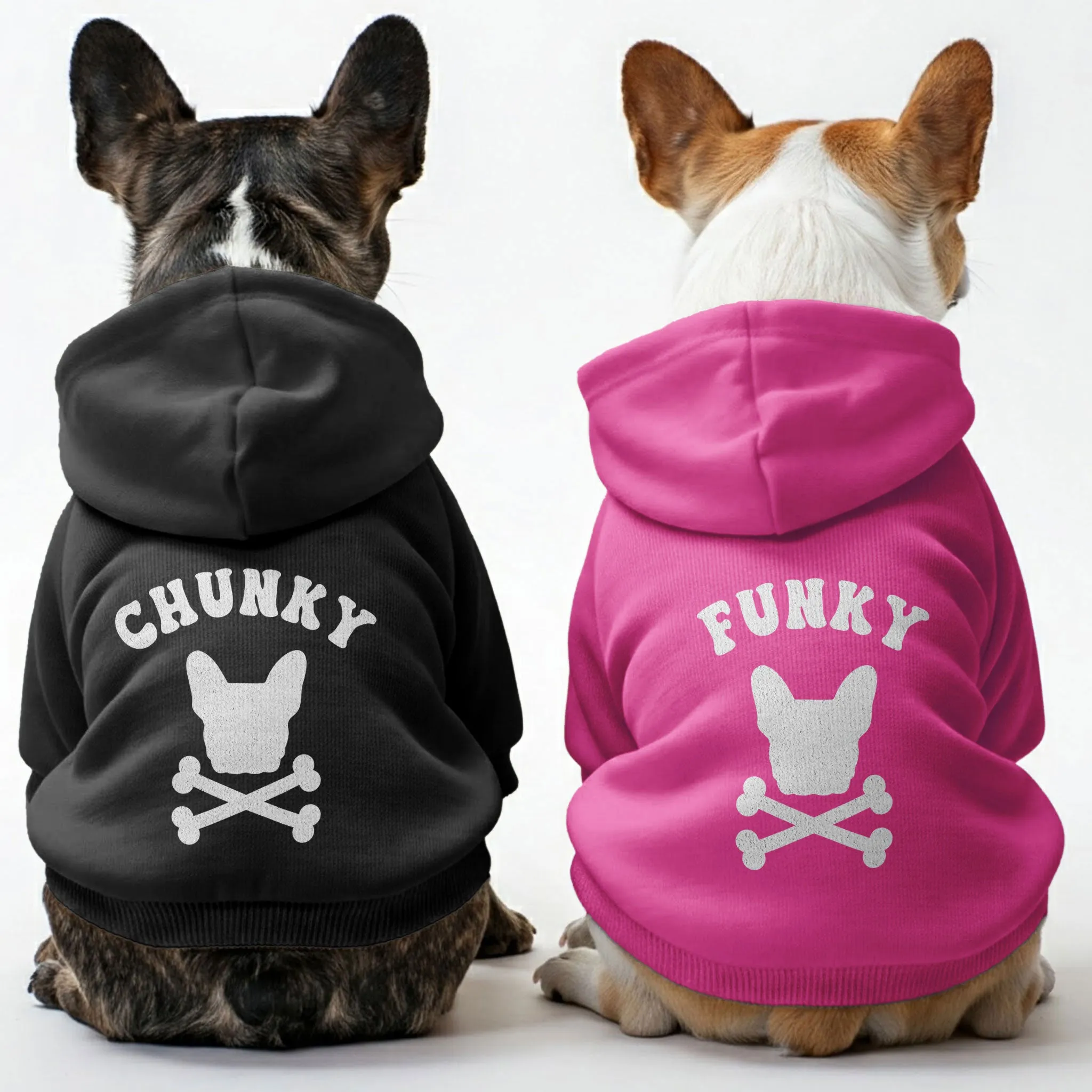 Chunky and Funky - Matching French Bulldog Hoodies – Stylish, Cozy & Personalized!