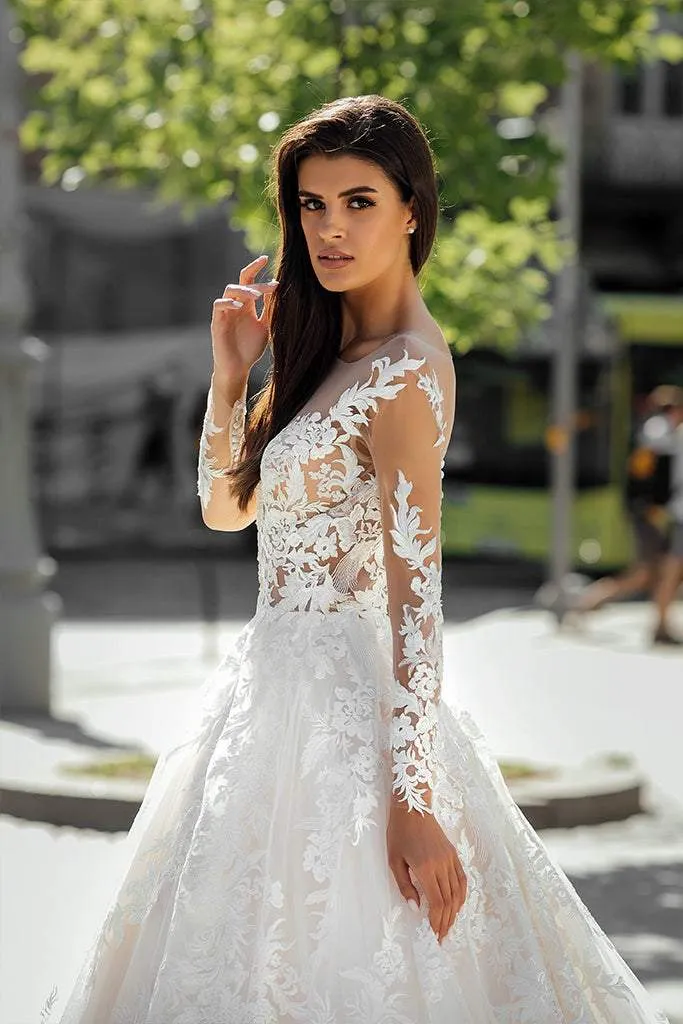 Coconut White Wedding Dress