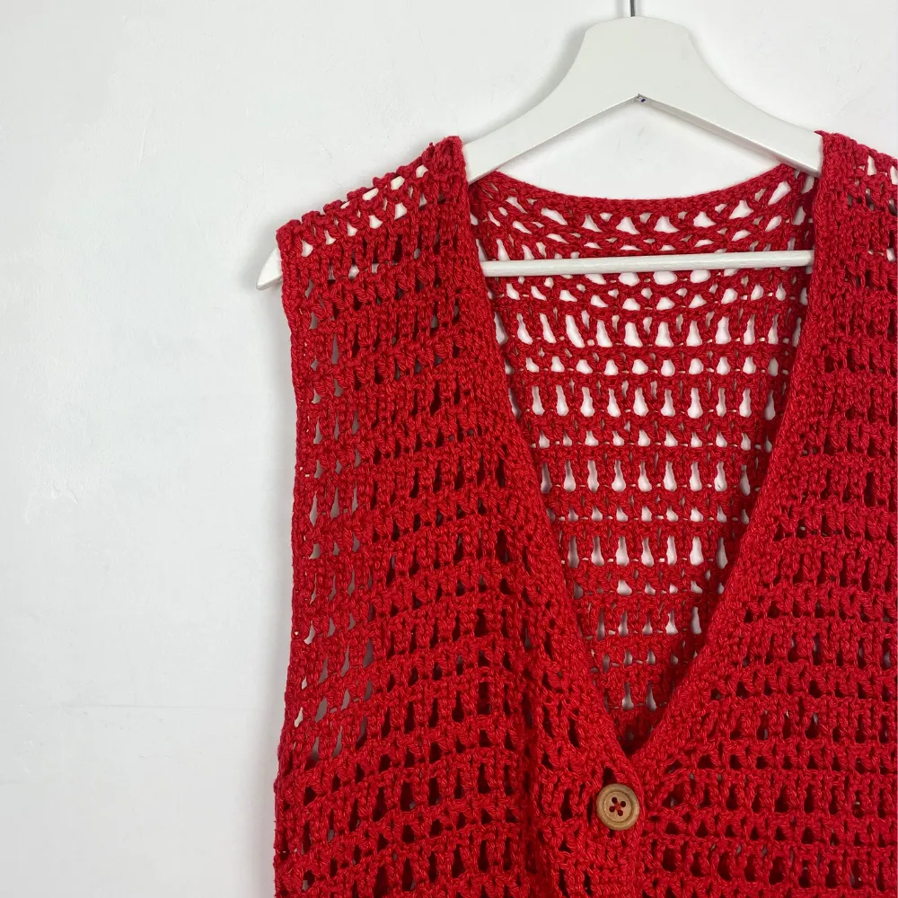 Crochet Vest - MEDIUM
