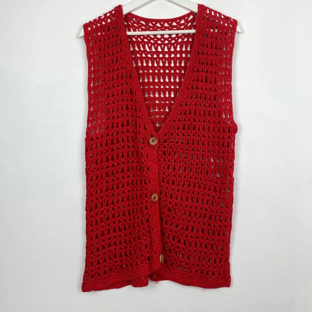 Crochet Vest - MEDIUM