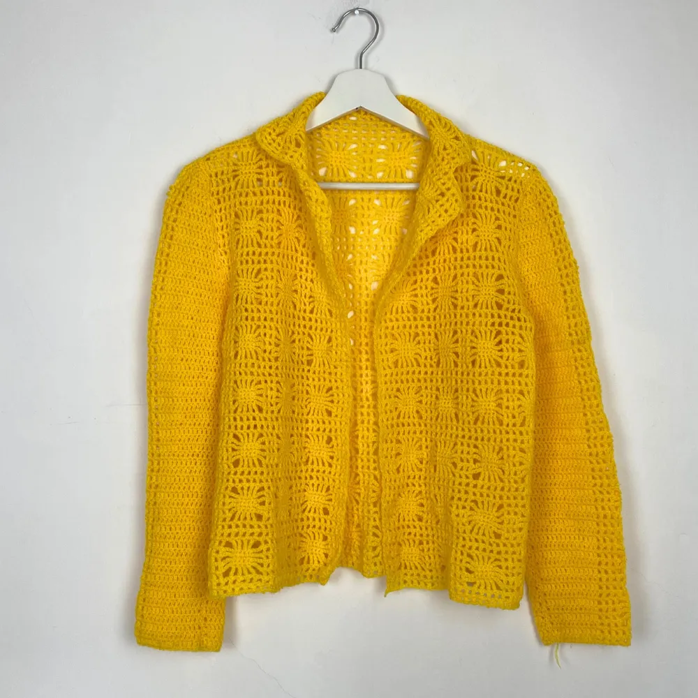 Floral Crochet Cardigan - XS