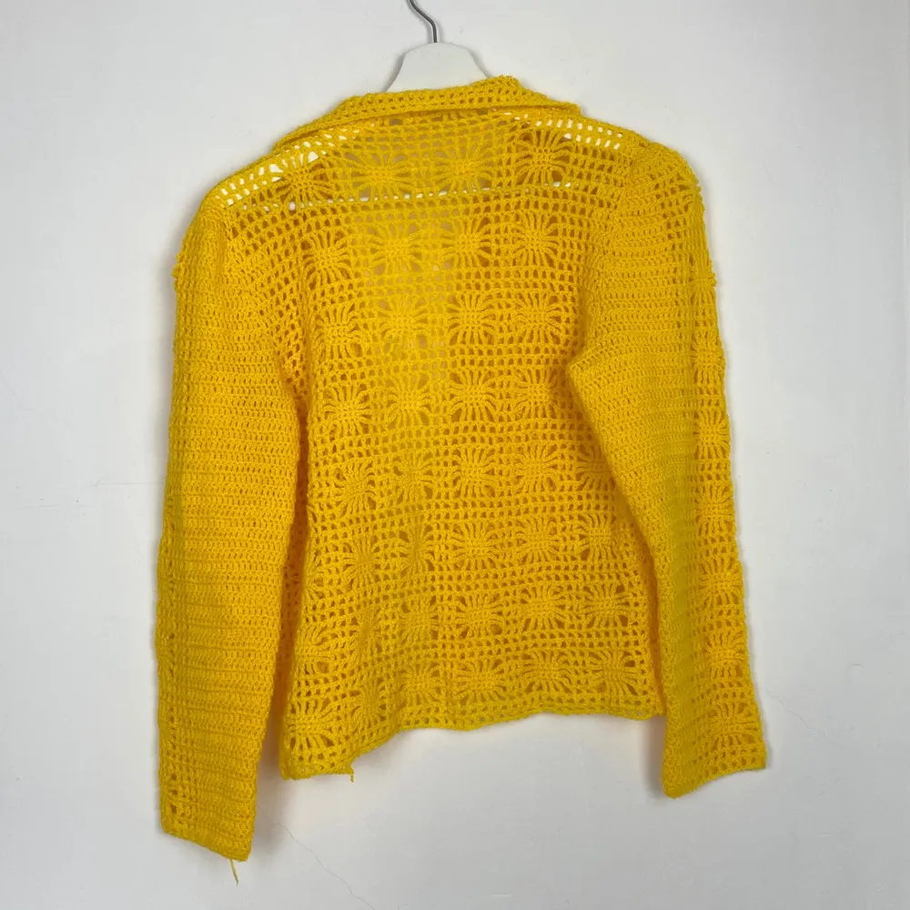 Floral Crochet Cardigan - XS