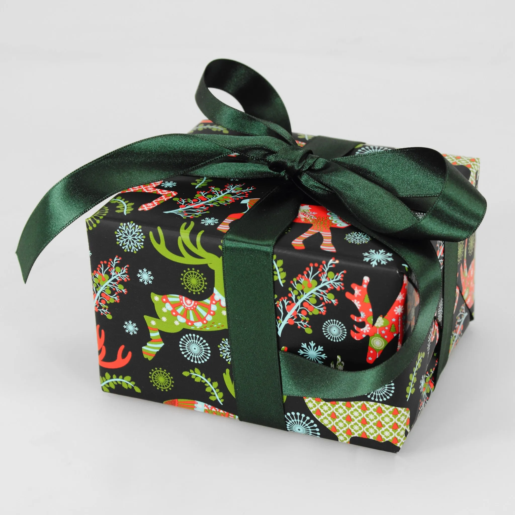 Gift Wrap Sheets - Happy Reindeer (Pack of 25 sheets)