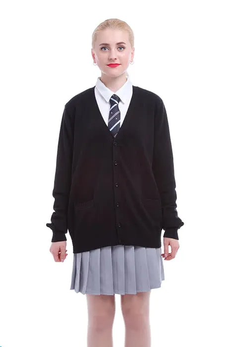 Japanese School Uniform Knitwear Cardigan Lovers Pack Cosplay Costumes