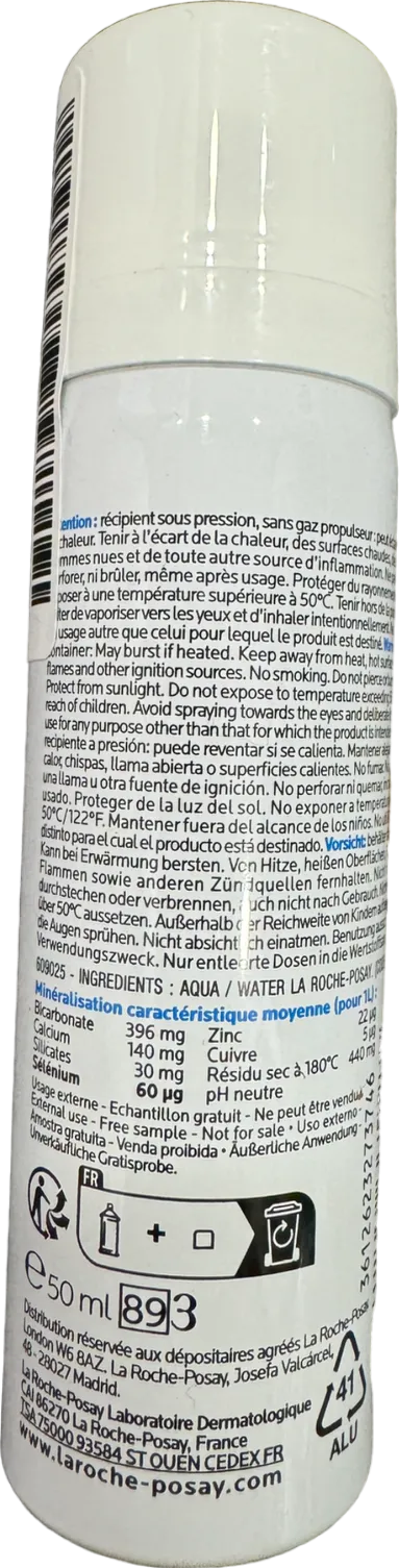 La Roche-Posay Soothing & Hydrating Thermal Spring Water Spray For Sensitive Skin 50ml
