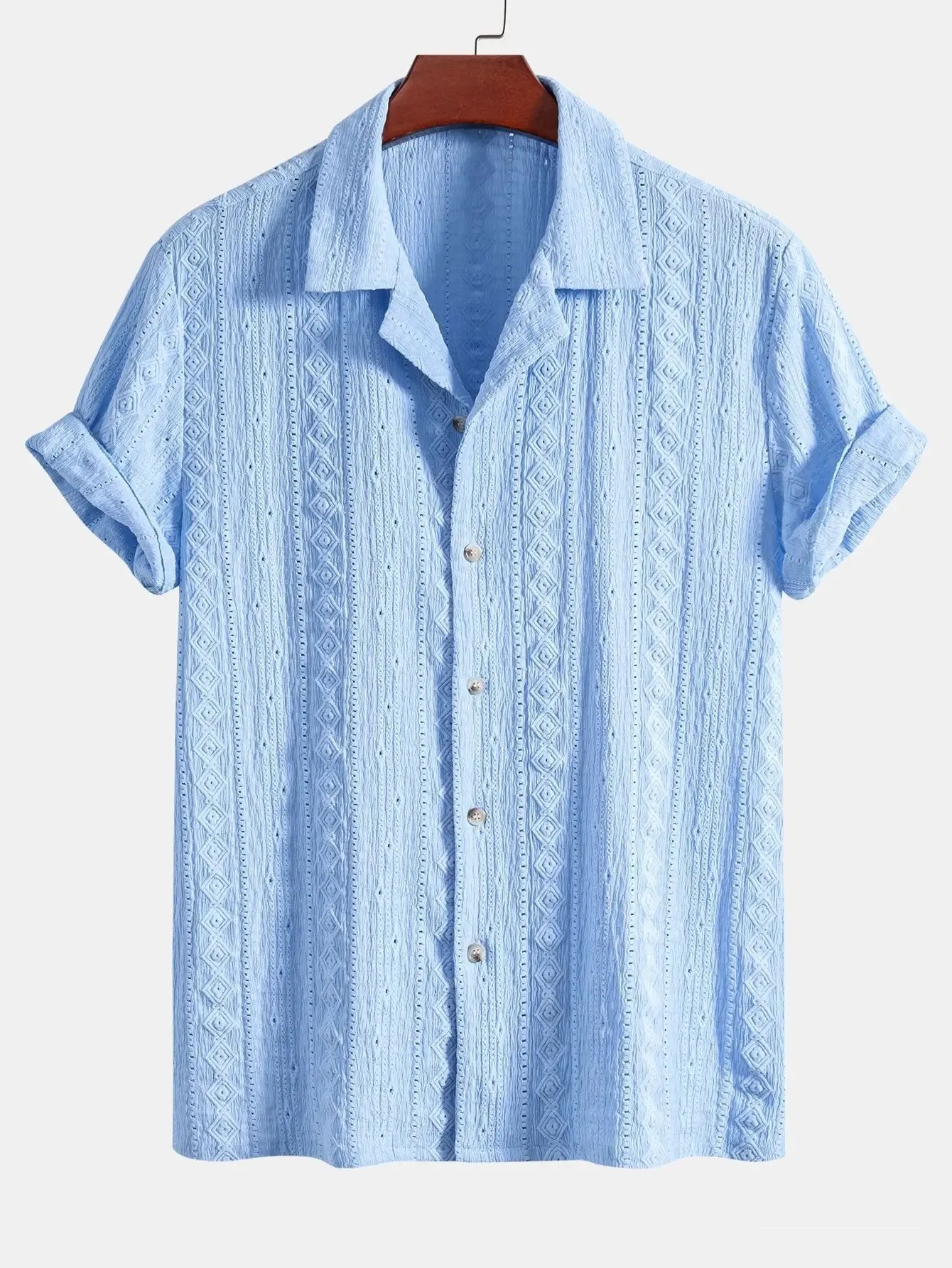 Matthew - Men's Sheer Shirt