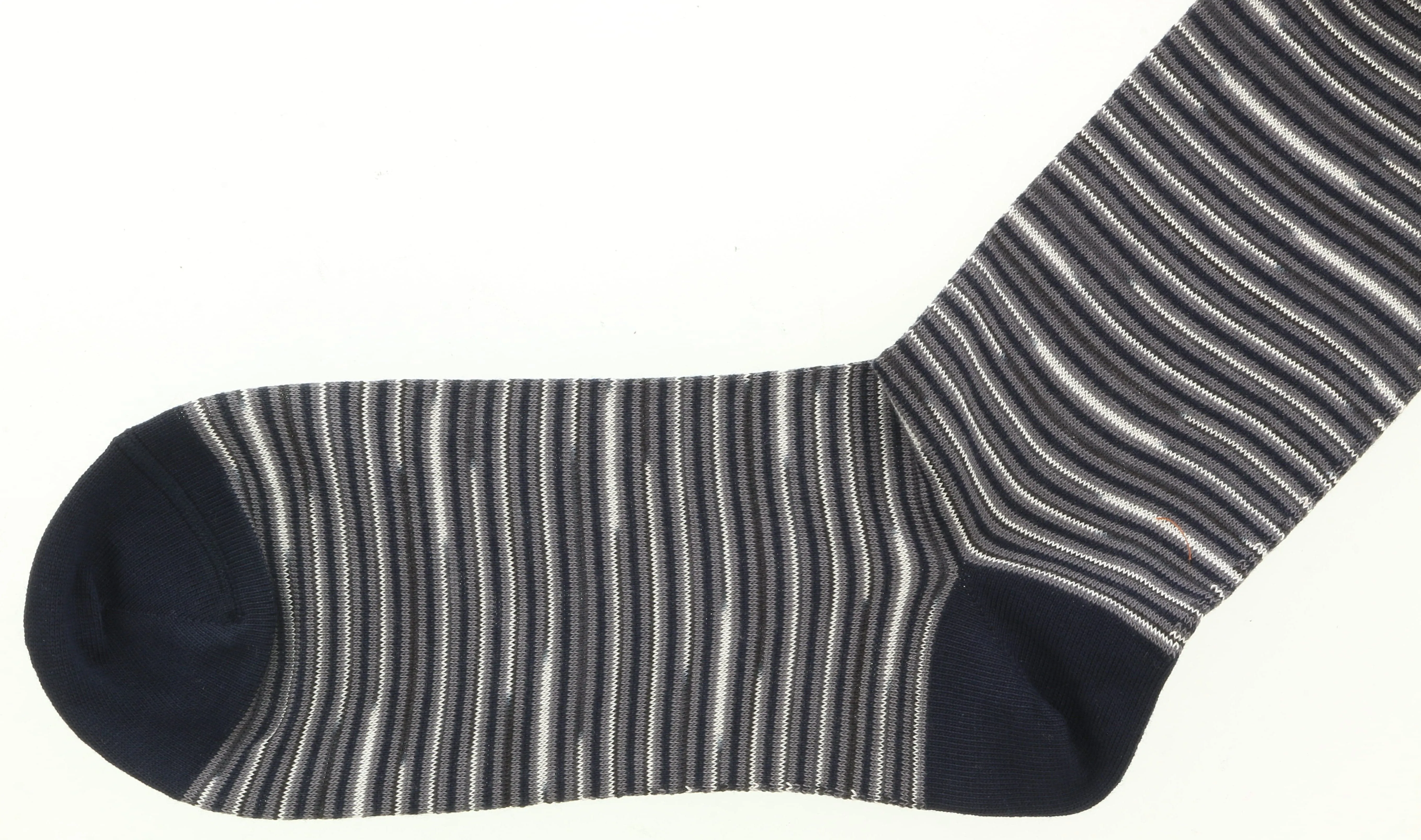 Missoni GM00CMU5231 0005 Gray/Black Knee Length Socks