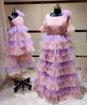 Mother and Daughter Matching Gowns for Birthdays