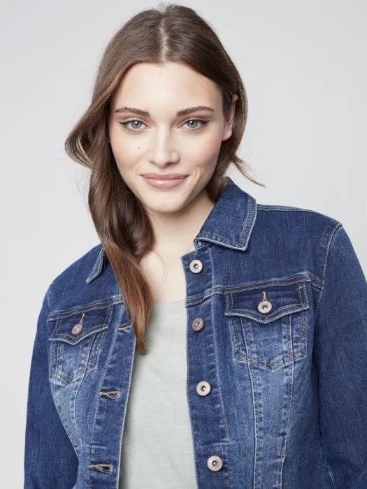 Stretch Denim Jacket
