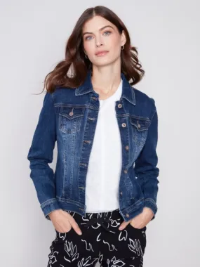 Stretch Denim Jacket