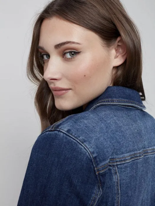 Stretch Denim Jacket