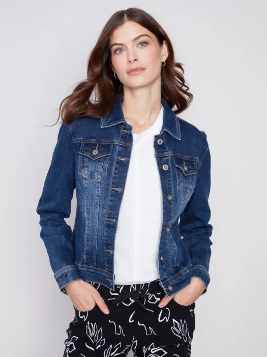 Stretch Denim Jacket