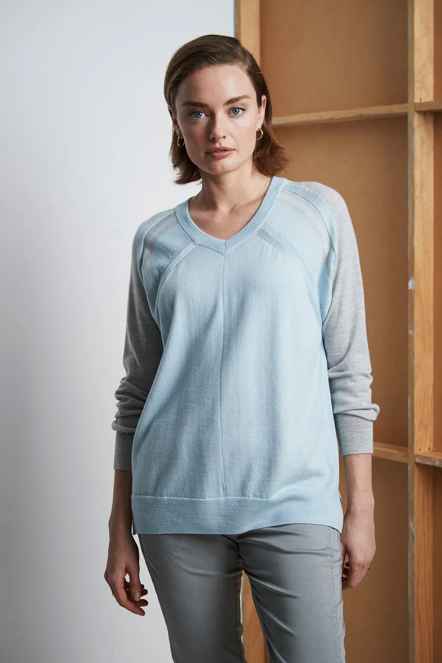 Traffic Sweater - Blue Mist