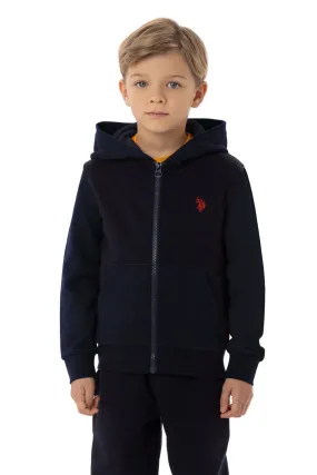 US POLO BOYS TWO TONE HOODIES
