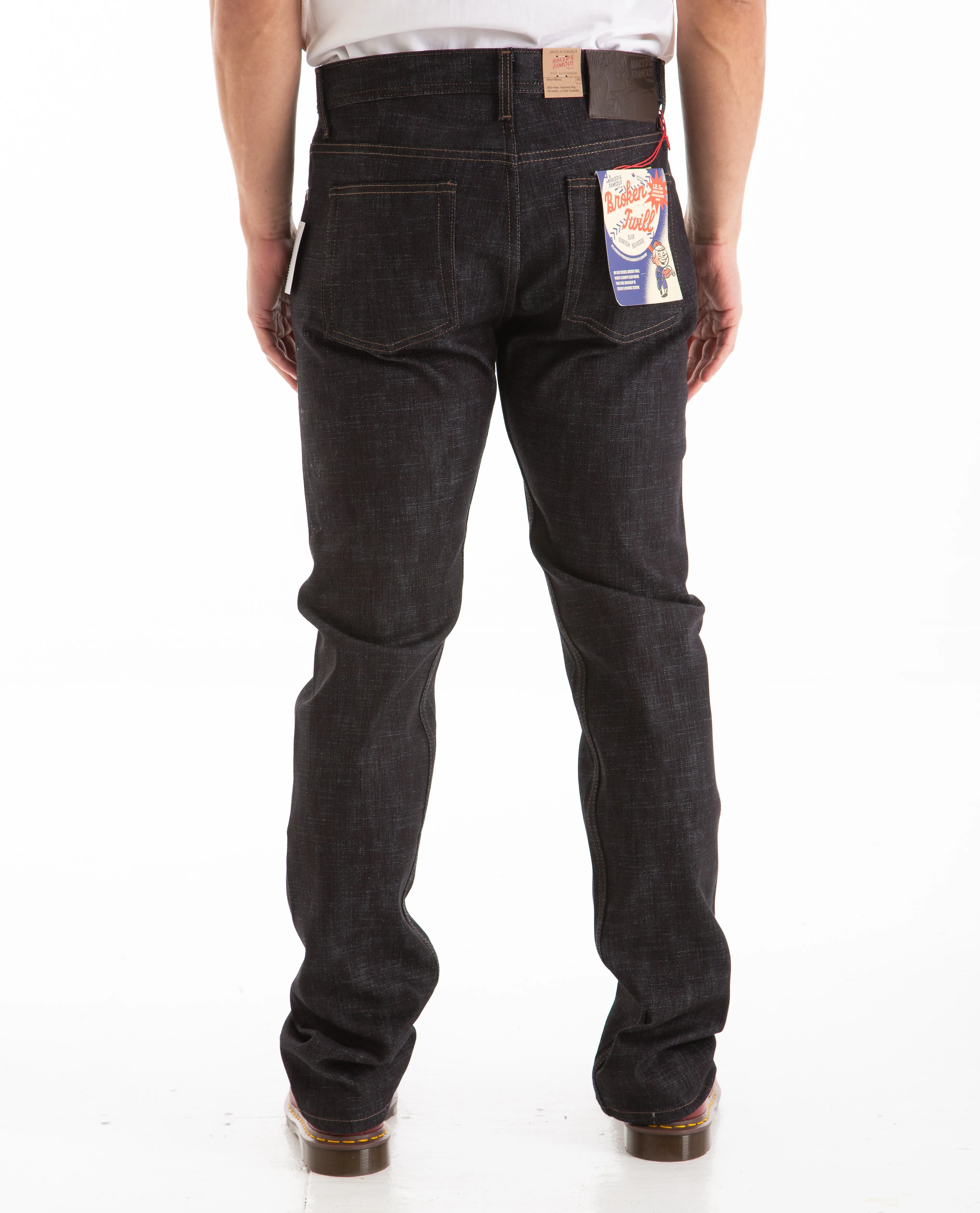 Weird Guy Broken Twill Slub Stretch Selvedge